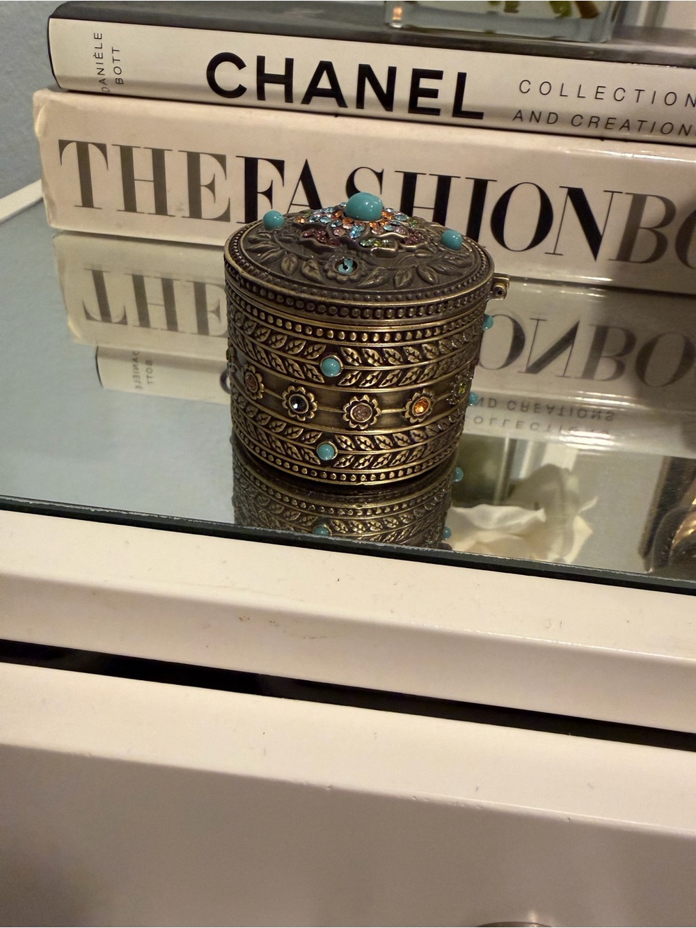 Heidi Daus Trinket Box & Ring Set - Picture 2 of 8